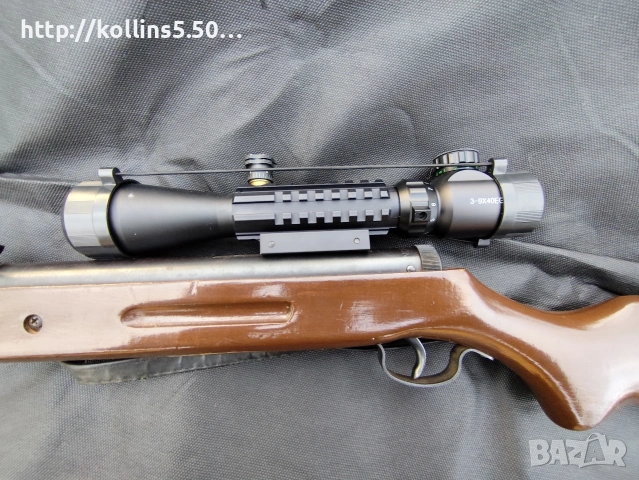 красива немска еднозарядна въздушна пушка , снимка 2 - Въздушно оръжие - 53260147