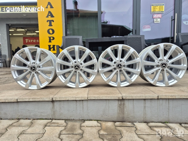 Оригинални Джанти Мерцедес Е-Класа W213-17 цола , снимка 2 - Гуми и джанти - 52873790