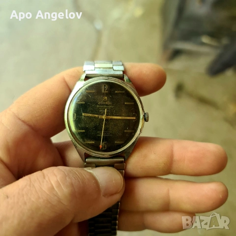 Atlantic World Master 21jewels 6300n. , снимка 3 - Мъжки - 54316557