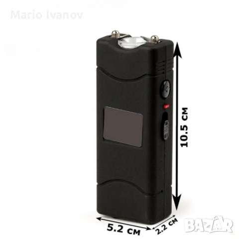 Устройство за самозащита - електрошок 5000K V и LED фенер – компактно, презареждаемо, снимка 8 - Друга електроника - 53044395