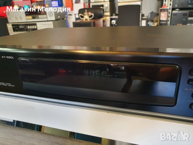 Тунер Kenwood KT-1050L  В отлично техническо състояние, много добър външен вид. Дисплея е с намалено, снимка 5 - Ресийвъри, усилватели, смесителни пултове - 36890761