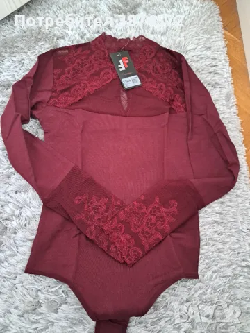 Нови дамски бодита с дълъг ръкав, снимка 5 - Блузи с дълъг ръкав и пуловери - 49125066