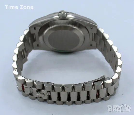 Rolex Day-Date 40mm President White Gold Blue Dial Automatic Различни Варианти, снимка 10 - Мъжки - 48183489