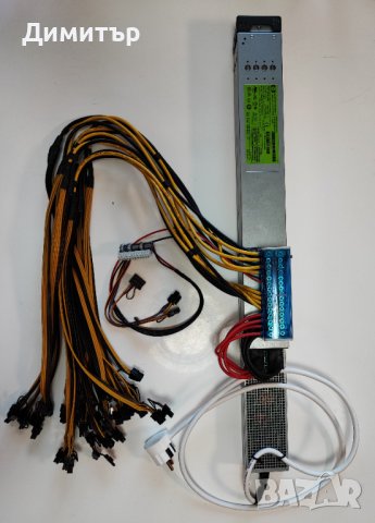 Професионално окабелени HP 2400/2450 W Platinium 94+ Efficiency, снимка 3 - Захранвания и кутии - 38806468