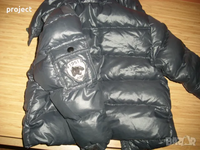 Италианско детско яке,пухенка с гъши пух. Като нова ,за деца 12- 18м..Промо цена, снимка 3 - Бебешки якета и елеци - 49222864