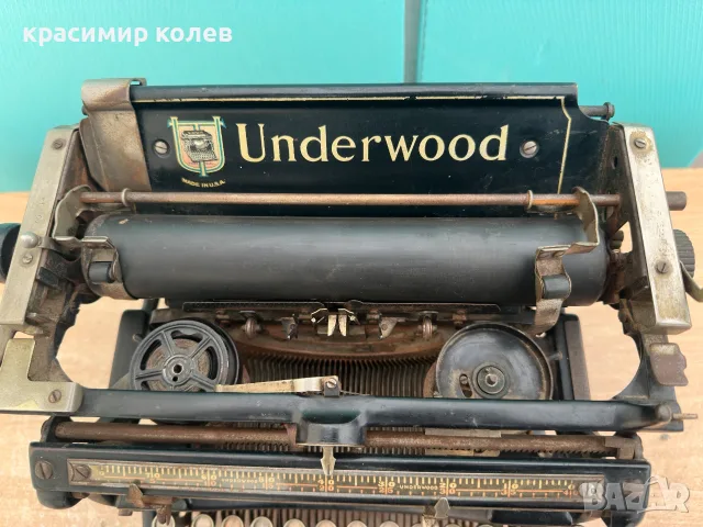 американска пишеща машина "UNDERWOOD", снимка 4 - Антикварни и старинни предмети - 56482059