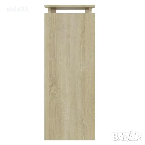 vidaXL Конзолна маса, дъб сонома, 80x30x80 см, инженерно дърво, снимка 4 - Маси - 56147870