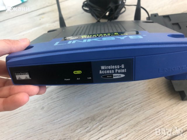 LINKSYS wap54g безжичен рутер, снимка 2 - Друга електроника - 38239552