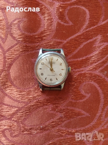 стар механичен часовник Москва , снимка 4 - Мъжки - 53981507