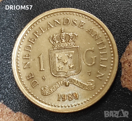 Монета Нидерландски Антили - 1 бр. [1989]