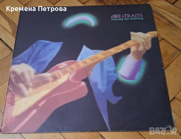 Грамофонна плоча Dire Straits-Money for nothing , снимка 1 - Грамофонни плочи - 49328803