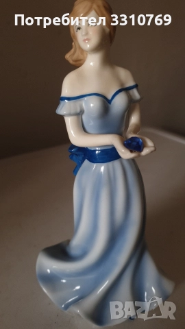 Красиви порцеланови статуетки на дами. 