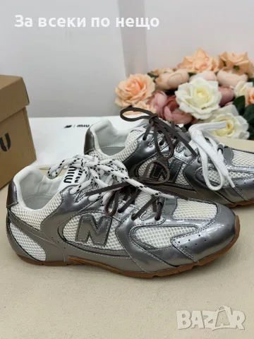 Miu Miu Дамски Маратонки👟Дамски Спортни Обувки Миу Миу - Различни Цветове Код SK2071, снимка 4 - Маратонки - 55888994