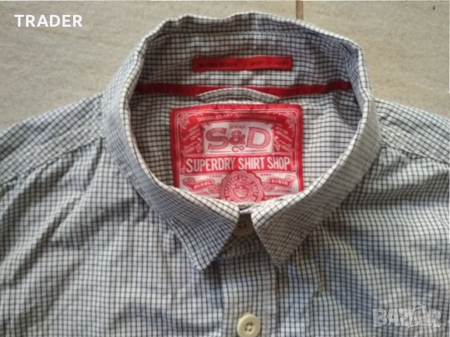 риза с дълъг ръкав SUPER DRY JPN superdry, снимка 8 - Ризи - 30112109