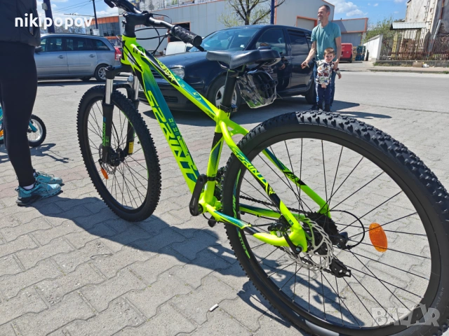 PA Велосипед 27.5" MAVERICK жълт, снимка 9 - Велосипеди - 54276919