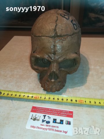 черепа-керамика 20х19х14см 0903211130, снимка 9 - Колекции - 32092172
