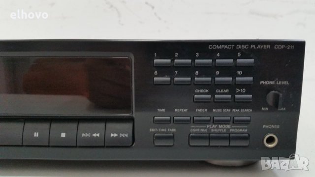 CD player SONY CDP-211, снимка 6 - MP3 и MP4 плеъри - 30176675
