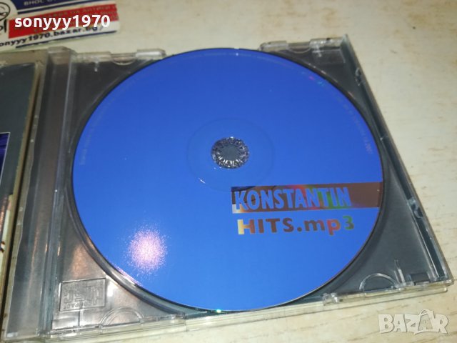 KONSTANTIN HITS MP3 ОРИГИНАЛЕН ДИСК 1102241202, снимка 3 - CD дискове - 44239244