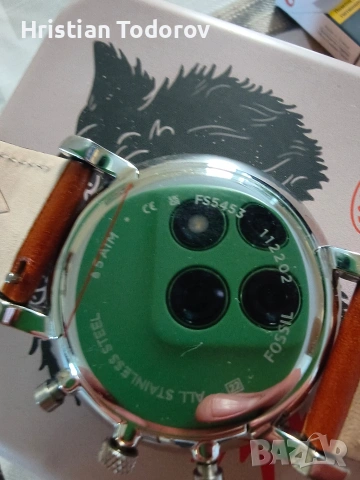 Чисто нов часовник Fossil Neutra Chronograph (FS5453), снимка 4 - Мъжки - 54316369