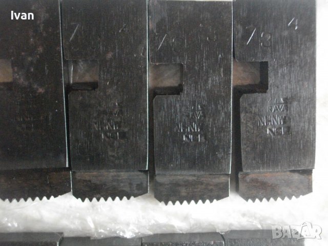 1 1/2"-2" Цола PROKOM НОВИ РЕЗБОНАРЕЗНИ НОЖОВЕ ЗА ПОЛСКА ВИНТОНАРЕЗКА ВИНТОРЕЗ ПЛАШКА ЗА РЕЗБИ ТРЪБИ, снимка 8 - Други инструменти - 40073524