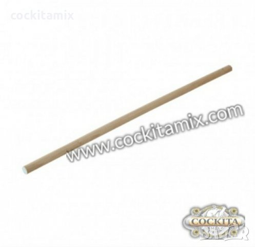 Дървена кацалка ø10мм - дължина 1м - 1бр