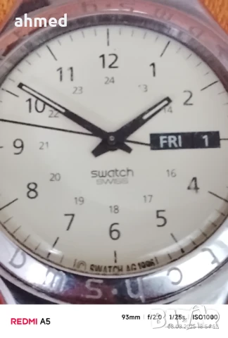 Красив часовникswatch ирони работи нова батри, снимка 3 - Мъжки - 51301628