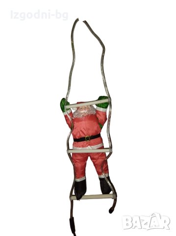 Катерещ се по светеща LED стълба Дядо Коледа - 145 см! Все още налична сега (преди празниците), снимка 1