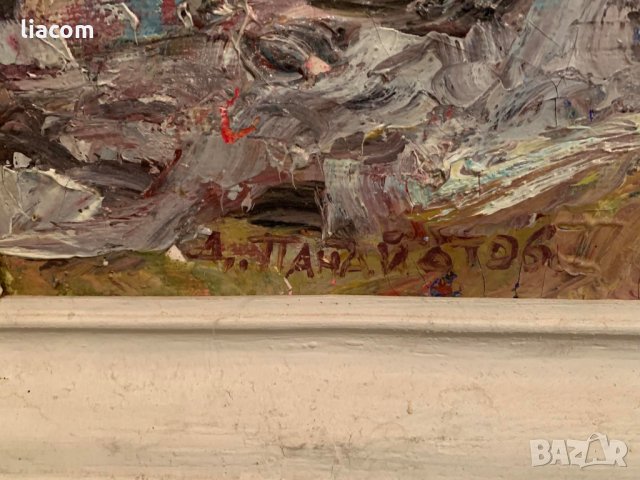 ДИМИТЪР ПАНАЙОТОВ масло пейзаж, снимка 5 - Картини - 33911805