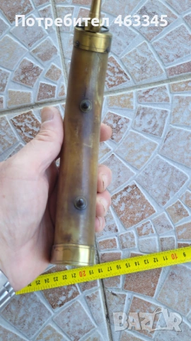 Барутница, пушка, пищов, пистолет, снимка 3 - Антикварни и старинни предмети - 54312374