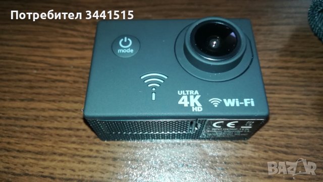 Спортна камера Action camera Forever SC-400 PLUS WiFi 4K Ultra HD SONY078 image sensor , снимка 5 - Спортна екипировка - 37410881