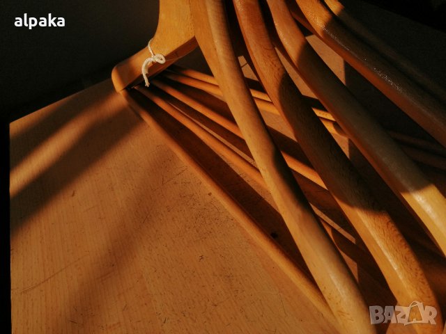 Продавам нови дървени закачалки, снимка 2 - Закачалки - 39322066