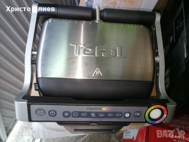 Електрическа скара Tefal OptiGrill GC 705D Интелигентен Грил 2000W, снимка 9 - Скари - 40252123