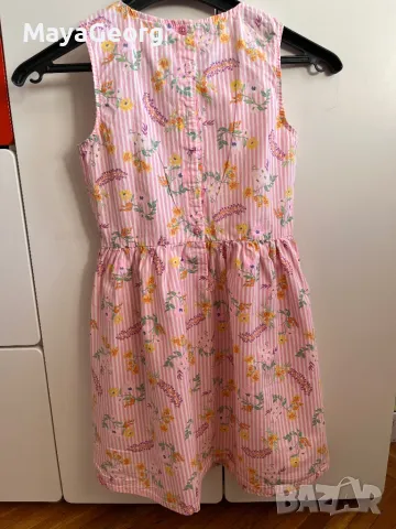 Памучна рокля LC Waikiki 128/134 номер, снимка 3 - Детски рокли и поли - 49848574