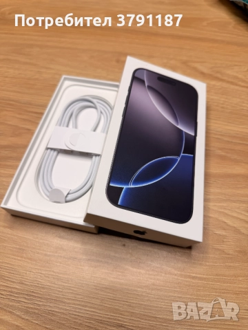 iPhone 16 Pro 256GB, Black Titanium – Отлично състояние, 95% бат., снимка 8 - Apple iPhone - 52868541