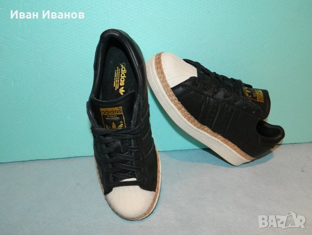 кецове ADIDAS Originals   SUPERSTAR 80S NEW BOLD  номер 39 , снимка 10 - Кецове - 33224663