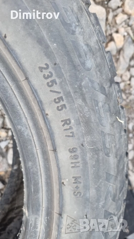 235/55/17 1БРОЙ, Налични 2броя Pirelli зимни гуми , снимка 8 - Гуми и джанти - 34688106