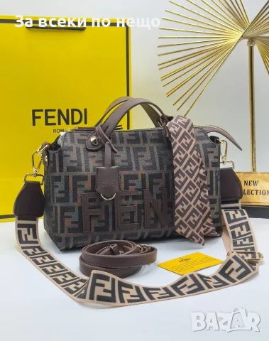 Fendi Дамска Чанта С Къса И Дълга Дръжка - Различни Цветове Код E48 , снимка 10 - Чанти - 55791965