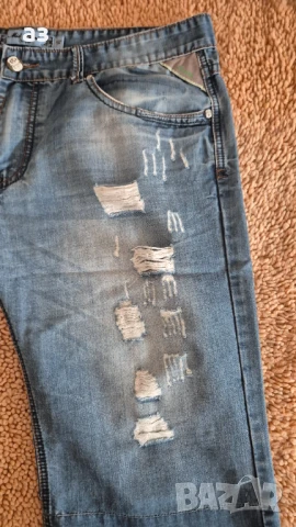 Мъжки къси дънки 36 размер, снимка 2 - Дънки - 50822765