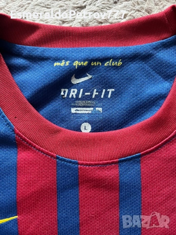 Мъжка футболна тениска Барселона, снимка 2 - Спортни дрехи, екипи - 53943681