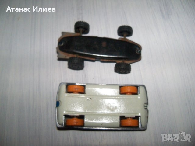Две малки ламаринени колички от времето на соца, снимка 5 - Коли, камиони, мотори, писти - 30551998