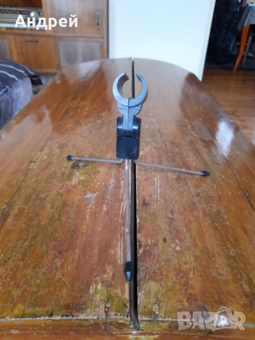 Стара стойка за микрофон, снимка 2 - Други ценни предмети - 53288746