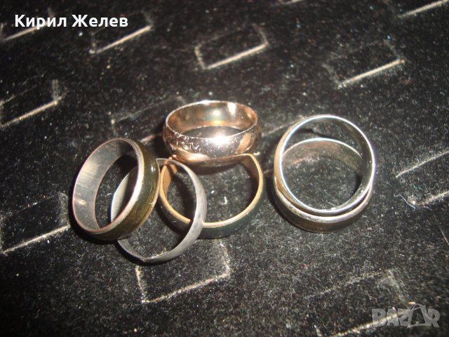 Лот 6 СТАРИ ПРЪСТЕНА 19410, снимка 2 - Пръстени - 32175815