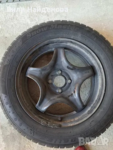 Комплект Зимни Гуми 205/60 R16 Master/Petlas W651 – Като Нови (DOT 2022) + 1 бр. Джанта, снимка 5 - Гуми и джанти - 56066444
