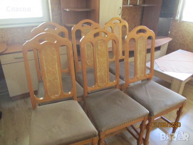 Шест стилни трапезни стола , снимка 10 - Столове - 29632233