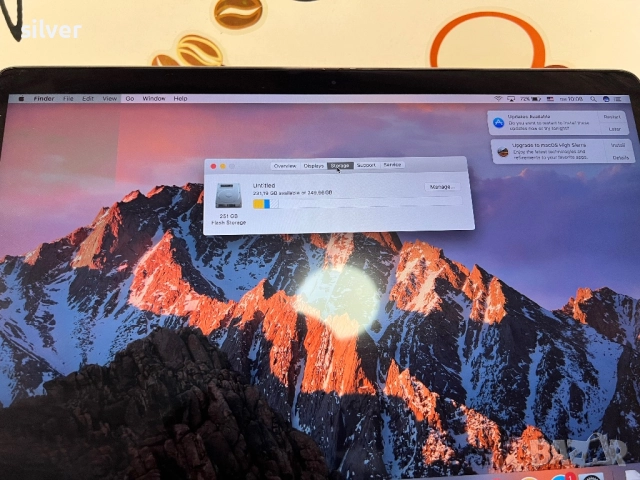 Apple Macbook Pro 13" 2016 Ram 8Gb 256 ssd, снимка 4 - Лаптопи за работа - 51483753