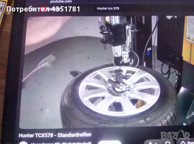 Баланс машина cormach vd 820 монтаж демонтаж на гуми hunter tcx 578, снимка 3 - Вулканизатор, баланс на гуми - 56254208