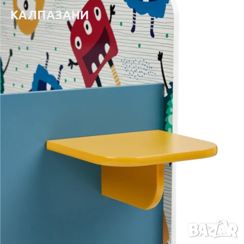 Детско Дървено Легло със Защита от Падане, Ламелна Подматрачна Рамка 140/70 см, Удобна Поставка - MO, снимка 10 - Мебели за детската стая - 41443465