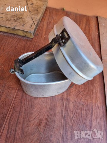 Военни старо българско войнишко канче - бъбрек, снимка 5 - Оборудване и аксесоари за оръжия - 34246633