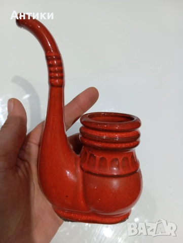 Керамична стара лула, снимка 10 - Лули - 52564101