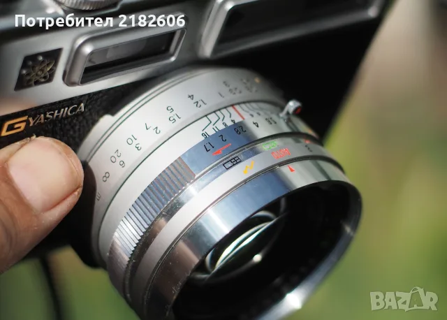 Продавам Yashica electro 35 GS, снимка 4 - Фотоапарати - 56258836